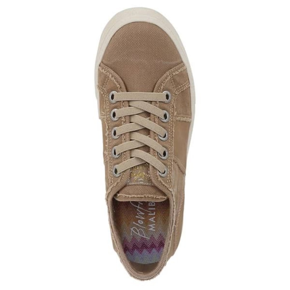 Blowfish Malibu Low Top Slip In Lace Comfort Sneakers Kahkai Platform Vegan Sz 9